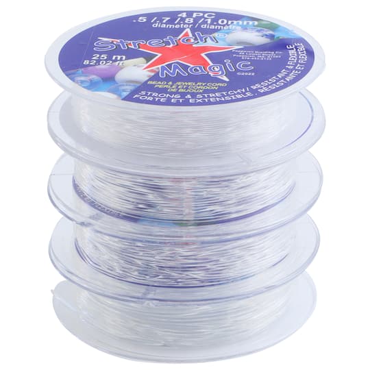 Stretch Magic® Clear Bead Jewellery Cord Set Michaels